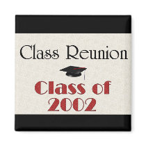 Class Reunion 2002 magnets