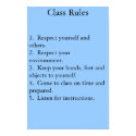 class rules posters by bmoore12 class rules posters