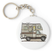 ClassC Camper RV Key Chains