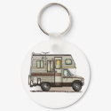 ClassC Camper RV Key Chains keychains by art1st ClassC Camper RV Key Chains keychains