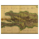Classic 1805 Antiquarian Map of Hispaniola flyers