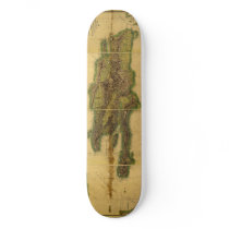 Classic 1805 Antiquarian Map of Hispaniola Skate Boards