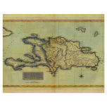 Classic 1823 Antiquarian Map of Hispaniola & Haiti flyers
