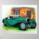 Classic 1932 Type 41 Poster