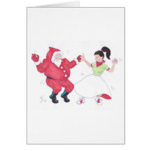 Classic 1950s Jive Dancing Christmas Cards