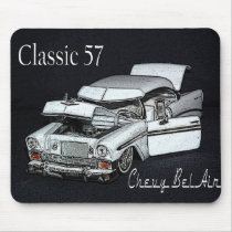 Classic 57 Chevy Bel Air Mousepad