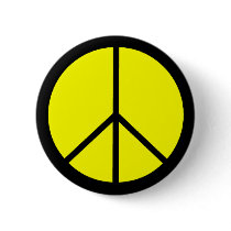 Classic 60s Groovy Peace Symbol buttons