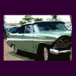 classic american car in cuba