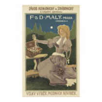 Classic Art Nouveau Posters - Jewels posters