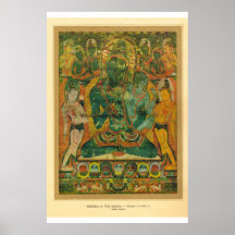 Classic Asian Art nepal, Bodisatva 17th century Posters