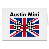 Classic Austin Mini Greeting Cards