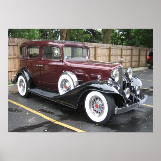 Classic Auto Poster