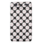 classic baseball design droid RAZR cover