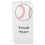 classic baseball design rack cards