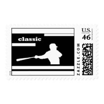 CLASSIC BASEBALL SWING postage