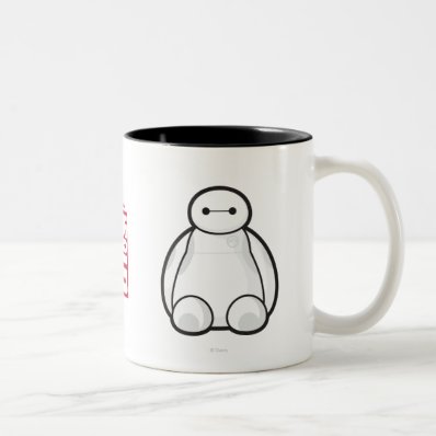 Classic Baymax Sitting Graphic Coffee Mug