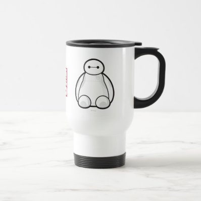 Classic Baymax Sitting Graphic Coffee Mugs
