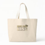Classic Beer Pong King Tote Bag