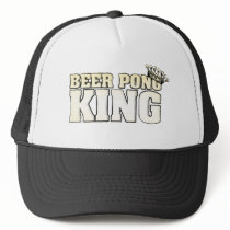 Classic Beer Pong King Mesh Hats