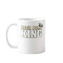 Classic Beer Pong King mugs