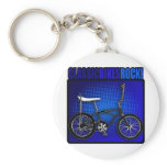 Classic Bikes Rock! Key Chain