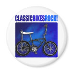 Classic Bikes Rock! Magnets