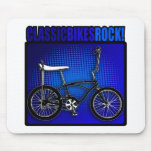 Classic Bikes Rock! Mouse Pads