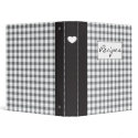 Classic Black and White Recipe Binder