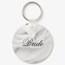 Classic Black and White Wedding keychains
