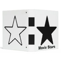 Classic Black & White Movie Stars-DVD Movie Binder