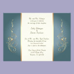 Classic Blue & Cream invitations