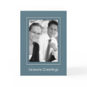 Classic Blue Holiday Template cards by pitneybowes Classic Blue Holiday Template cards
