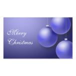 Classic Blue ornaments Rectangle Stickers
