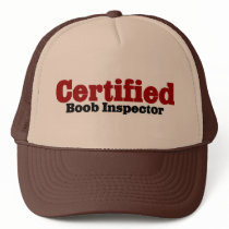 Classic Boob Inspector Creme Hat