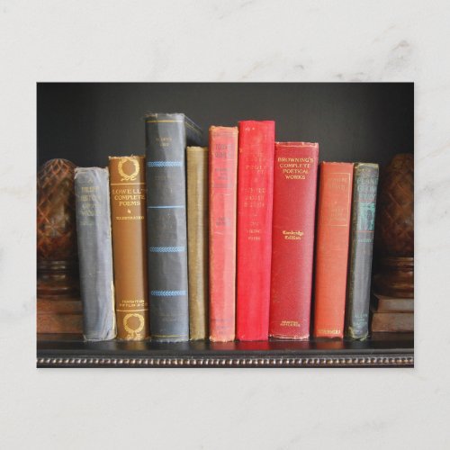 Classic Books postcard