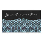Classic Boutique Damask Sky Blue Business Cards