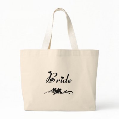 Classic Bride Tote Bags