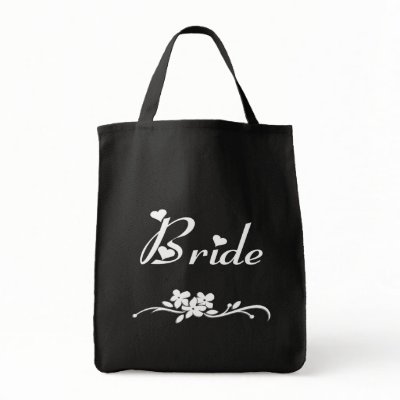 Classic Bride Canvas Bag