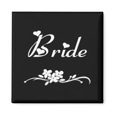 Classic Bride Refrigerator Magnet