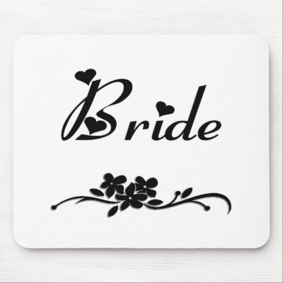 Classic Bride Mousepads