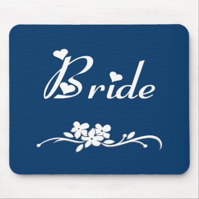 Classic Bride Mouse Pads