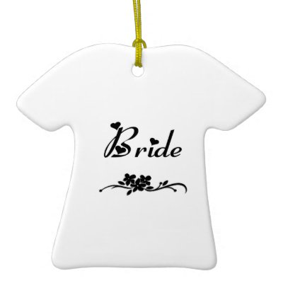 Classic Bride Christmas Ornament