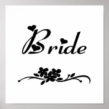 Classic Bride Posters