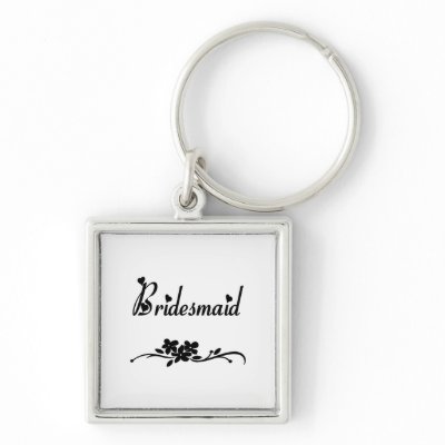 Classic Bridesmaid Keychain