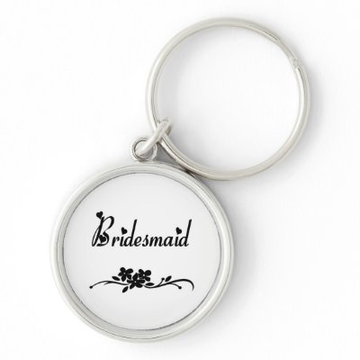 Classic Bridesmaid Keychains