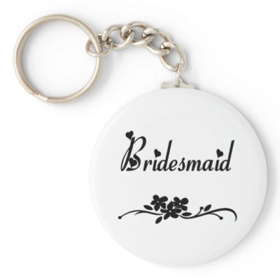 Classic Bridesmaid Key Chains