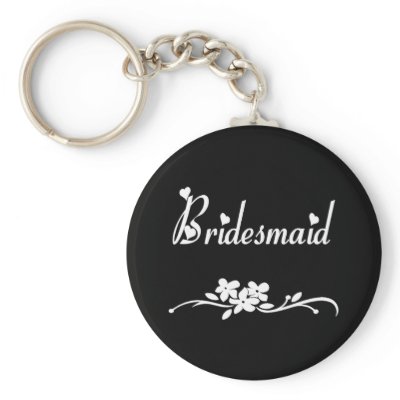 Classic Bridesmaid Key Chain
