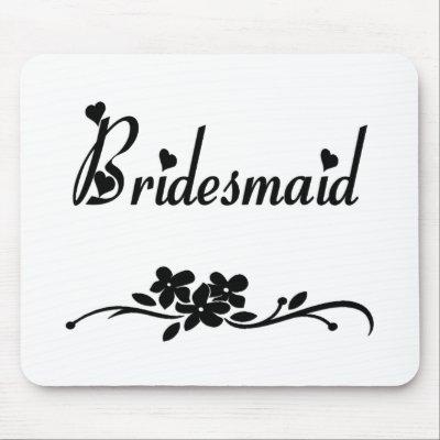 Classic Bridesmaid Mousepad