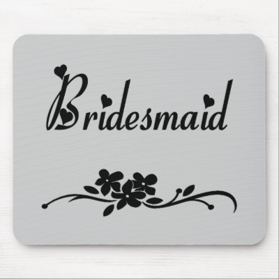 Classic Bridesmaid Mousepads