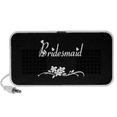 Classic Bridesmaid Mp3 Speakers